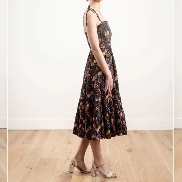 Ulla Johnson, Ellyn dress, color army, size 6 - Picture 7 of 14